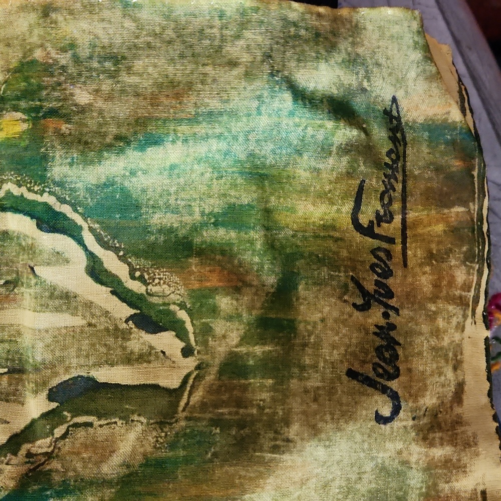 Jean-Yves Froment scarf art textile
